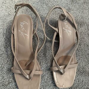 Alia Tan Sandals Elegant Strappy Design